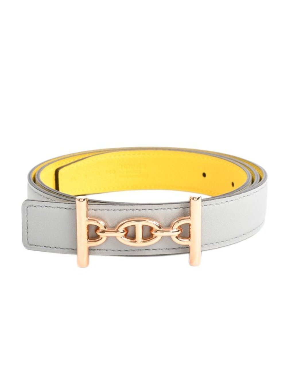 Hermes Belt Lagoon Pink